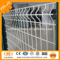 Galvanized & color powder coated brown color welded mesh fence